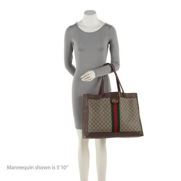 Gucci GG Supreme Ophidia Medium Soft Tote - Picture 5 of 12